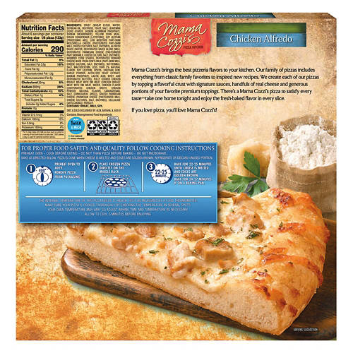 Mama Cozzi's Pizza Kitchen Chicken Alfredo Rising Crust Pizza, 28.2 oz